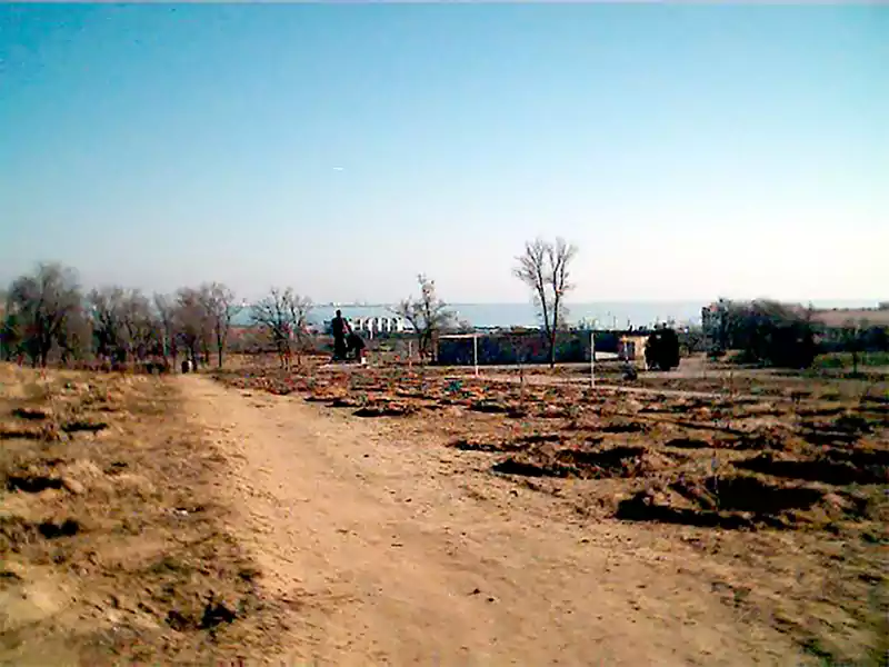 Территория парка в городе Актау (Шевченко)