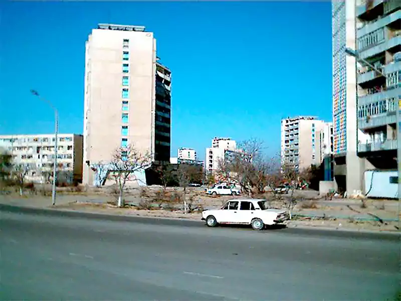 4 микрорайон города Актау (Шевченко)