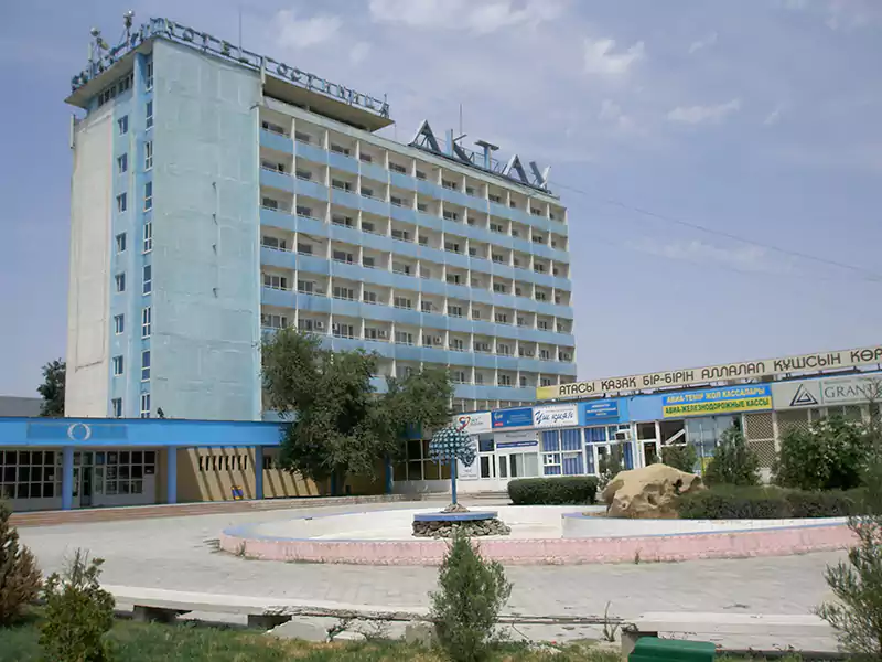 Гостиница Актиау в городе Актау (Шевченко)