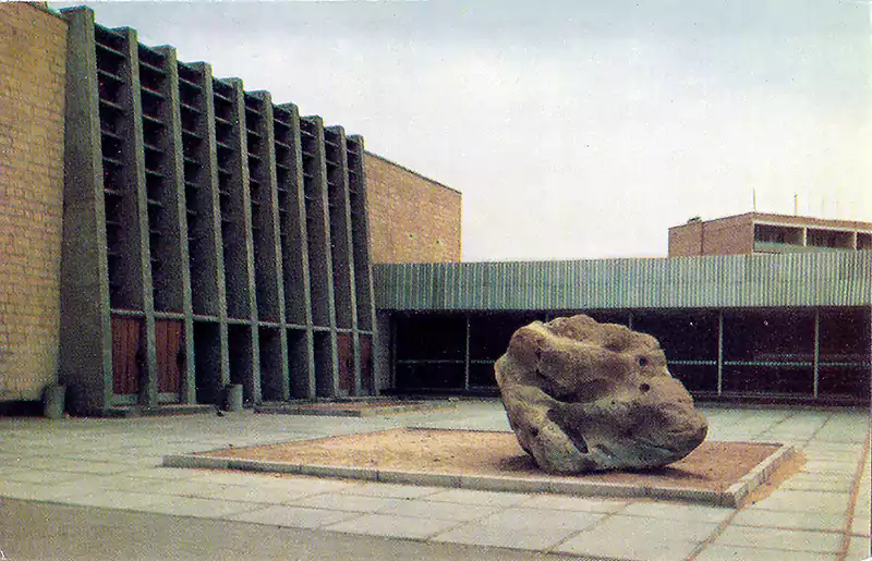 Город Шевченко. Торговый центр. 1972 год.