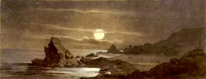 Рисунок Т. Г. Шевченко Мыс Тюк-Карагай на полуострове Мангышлак 1856 – 1857 год